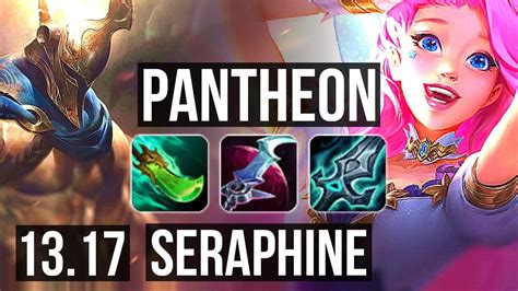 Pantheon Vs Seraphine Mid Legendary 1727 600 Games 11m