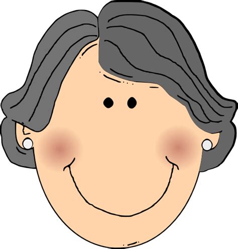 Happy Grandma Clip Art at Clker.com - vector clip art online, royalty 