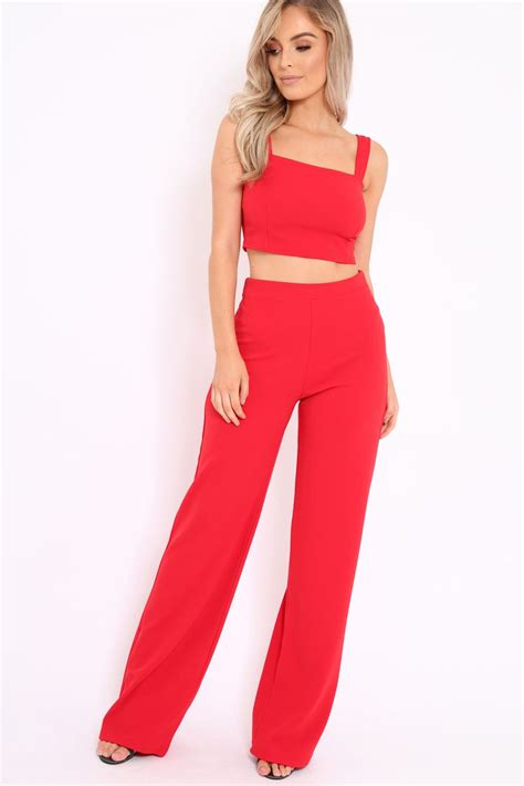 Date Night Outfit Classy Night Out Outfit Night Outfits Fashion Outfits Red Crop Top Crop
