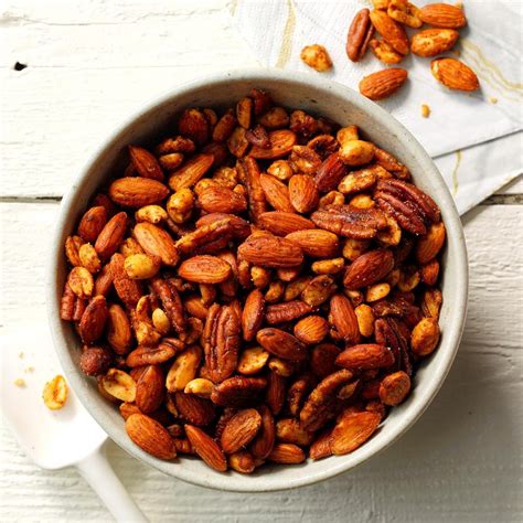 Warm Spiced Nuts Recipe How To Make It Taste Of Home