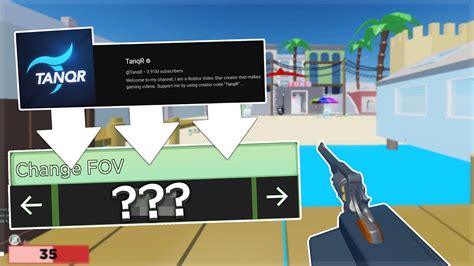 Using Tanqrs Settings In Roblox Arsenal Youtube
