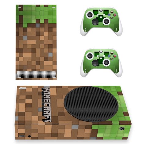 Minecraft Skin Sticker For Xbox Series S And Controllers