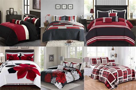 Bring warmth and richness to your designing scheme. 14 Stunning Red, Black and White Bedding Sets - Home Decor ...