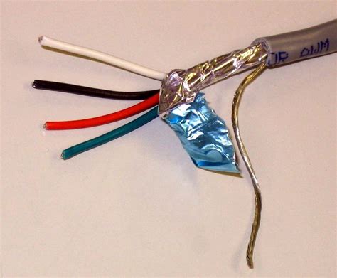 Basically, in stp, there are individual shields around each. Shielded cable - Wikipedia