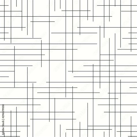 Repetitive Discontinued Horizontal And Vertical Grid Lines On White