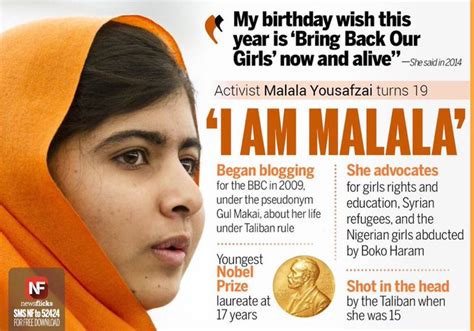 Malala yousafzai is seventeen years old and the youngest person ever to receive a nobel peace learning objectives: Malala Yousafzai's Birthday Celebration | HappyBday.to