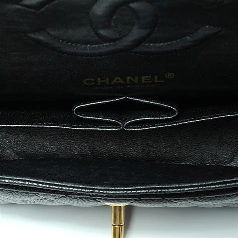 Chanel Caviar Quilted Medium Double Flap Bag Black 54397