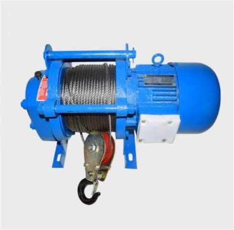 Ezzilift Three Phase Kcd Electric Winch 8 Mm Capacity 1 Ton At Rs