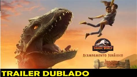Jurassic World Acampamento Jurássico 2020 Trailer Dublado Netflix