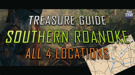 Red Dead Online All Known Southern Roanoke Treasure Map Locations