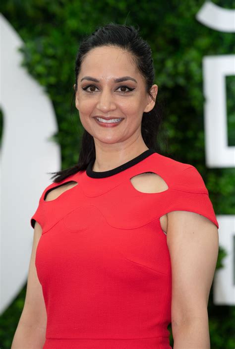 Archie Panjabi Departure Tv Show Photocall At The 59th Monte Carlo