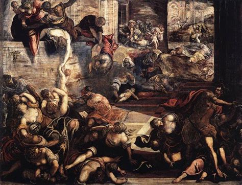 The Massacre Of The Innocents 1582 1587 Tintoretto