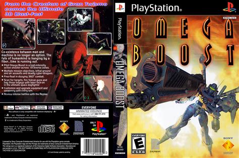 Omega Boost Ps1 Dvd Cover By Framerater On Deviantart
