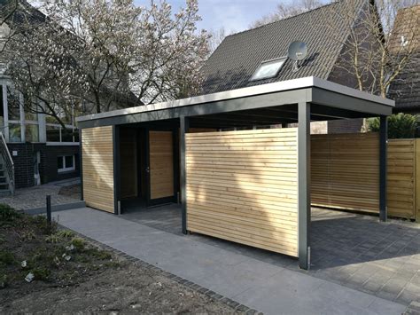 Doppel carport bietet zahlreiche variationsmöglichkeiten. Carport mit Rhombusschalung und Lattung | Carport ...