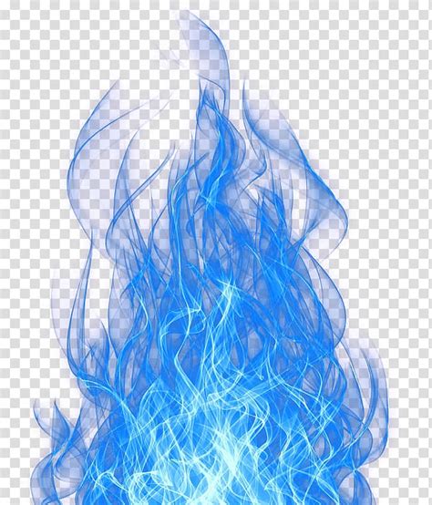 Blue Flame Blue Flame Blue Flame Artwork Transparent Background PNG