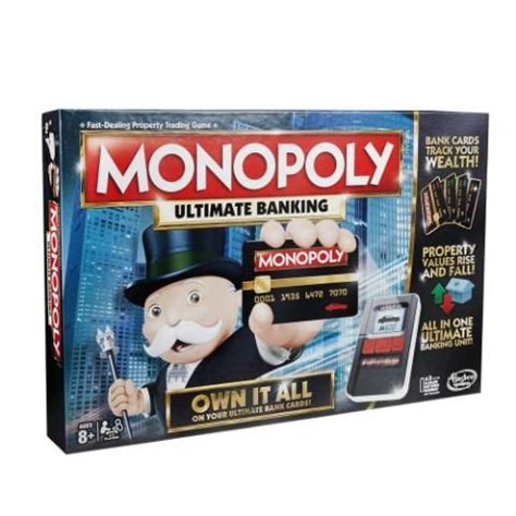 Banco electrónico gestión de transacción con tarjetas de crédito (como los grandes). Hasbro Nuevo Monopoly Banco Electronico Monopolio (con ...