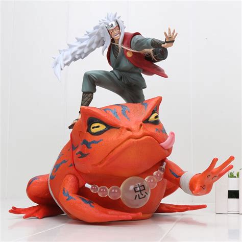 Anime Naruto Shippuden Jiraiya Gama Bunta Action Figure Pvc Model Toy