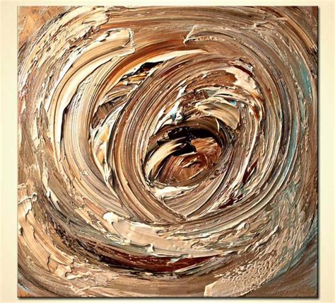 Painting For Sale Abstract Painting Of Circles In Creamy
