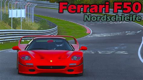 Ferrari F Assetto Corsa Nordschleife Tourist Youtube