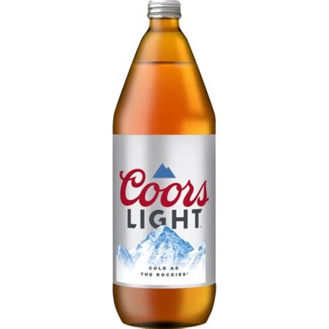Coors Light American Light Lager Beer 40 Fl Oz King Soopers