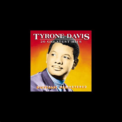 ‎tyrone Davis 20 Greatest Hits Album By Tyrone Davis Apple Music