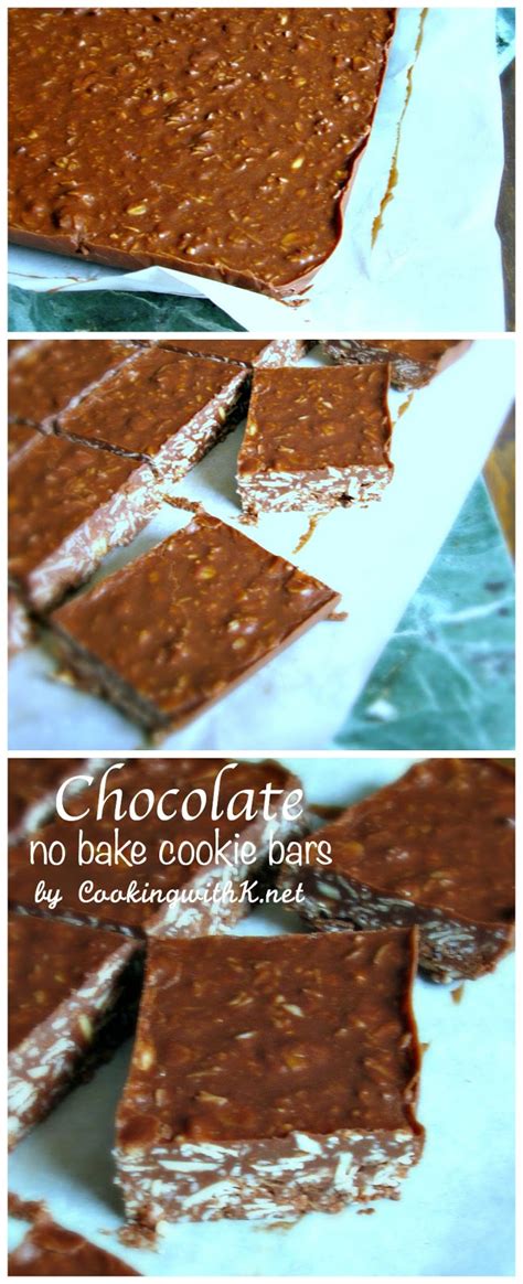 There is also a recipe for boozy hot chocolate which is pretty darn delicious! Chocolate No Bake Cookie Bars {The New Healthy No Bake ...