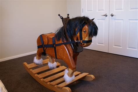 Handcrafted Rocking Horses Handmade Wooden Rocking Horse Making The
