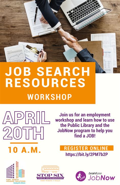Job Search Resources Workshop