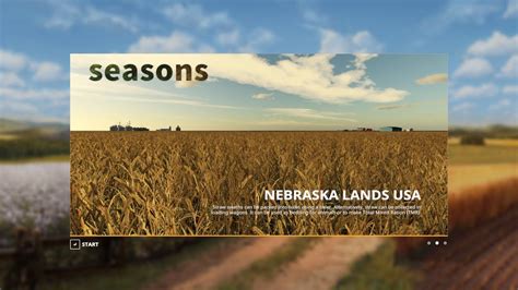 Fs19 Map First Look Nebraska Lands Usa 4x Youtube