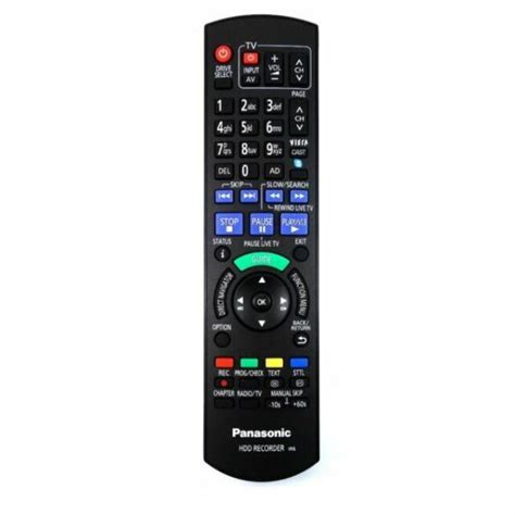 Panasonic N2qayb000618 Hdd Dvd Ir6 Recorder Remote Control For Dmr