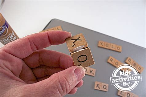 Scrabble Tile Craft ~ Acronym Magnets