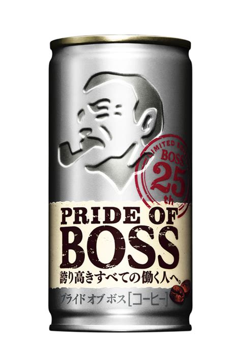 Suntory Coffee Boss 25th Anniversary Introducing New Pride Of Boss