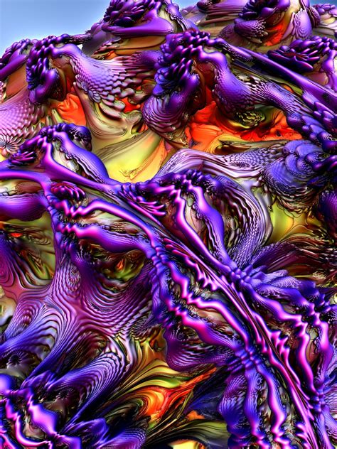 Another View Of Rainbow Fractal Art Wave Art Art