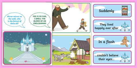 Traditional Tales Vocabulary Display Pack Teacher Made