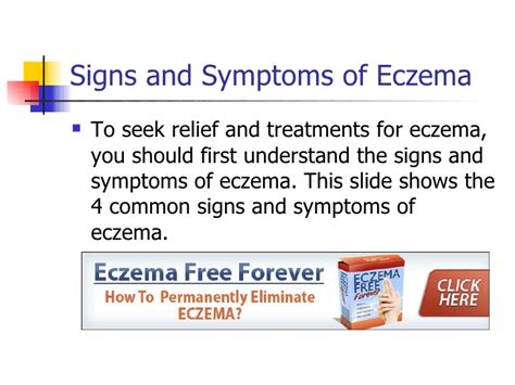 Signs And Symptoms Of Eczema