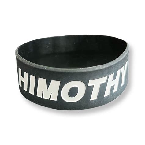 Black Himothy Wristband Aj Greene