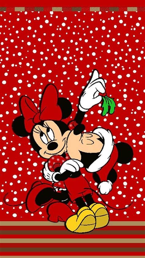 Christmas Disney Mickey And Minnie Mouse Immagini Di