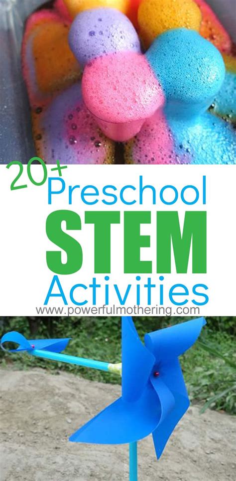 20 Preschool Stem Activities To Encourage Kids To Learn Stem