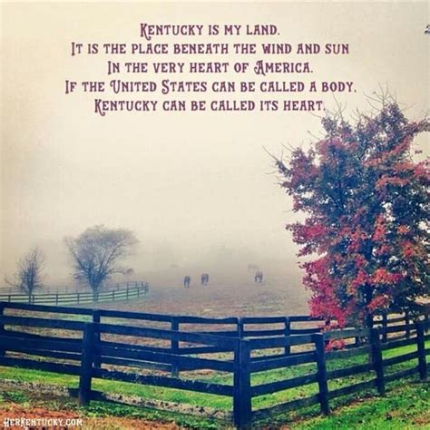 Quote From Jesse Stuart Kentucky Heart Of America My Old Kentucky Home
