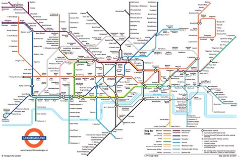 London's rail & tube services. BritishUnderground.com