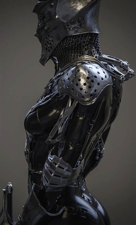 CyberClays Armor Concept Female Armor Concept Art Characters