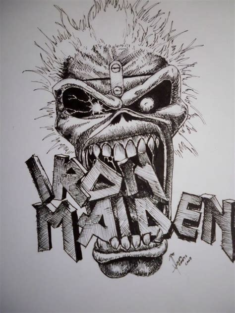 Image Result For Iron Maiden Eddie Drawings Iron Maiden Tattoo Iron