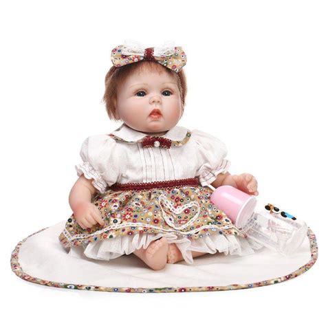 boneca bebê reborn silicone amanda 40cm store doll bonecas magazine luiza