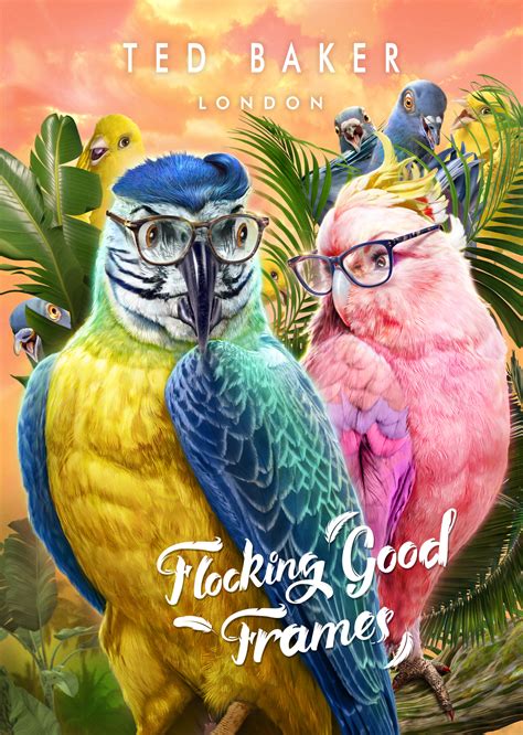 Flocking Good Frames 3 Ted Baker Jeff Wack Projects Debut Art