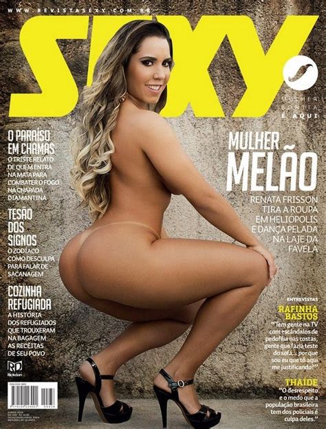 Renata Frisson Mulher Melão Revista Sexy Junho 2016 Liga das Novinhas
