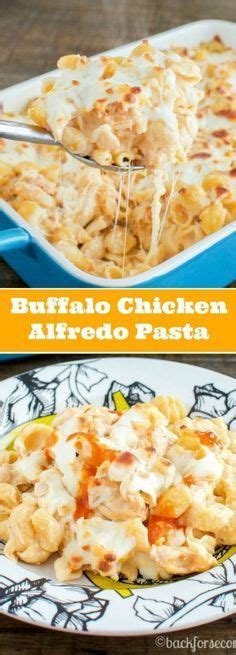 Buffalo Chicken Alfredo Bake Recipe Recipes Food Baked Chicken