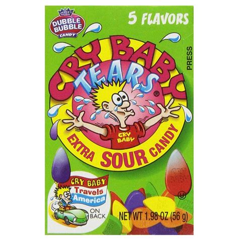 Cry Baby Extra Sour Bubble Gum