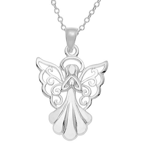 Sterling Silver Angel Pendant