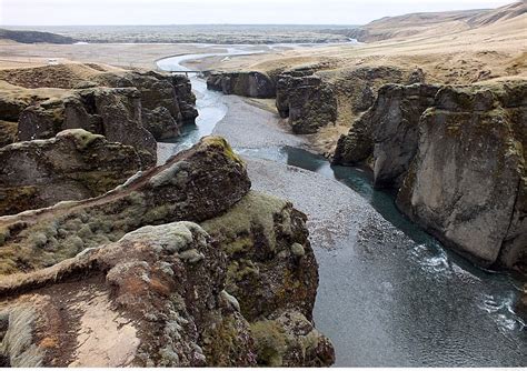 The Fjaðrárgljúfur Canyon Iceland Iceland Island Places To Go Iceland