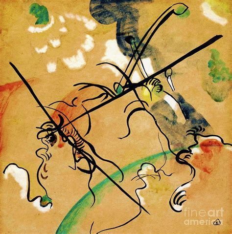 Untitled 1911 Painting By Wassily Kandinsky Pixels